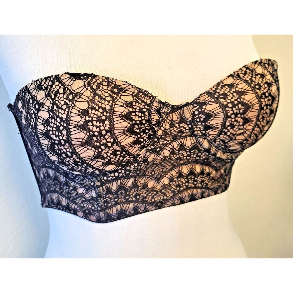 Vintage Y2K F21 Lingerie Size S Lace Bustier Corset